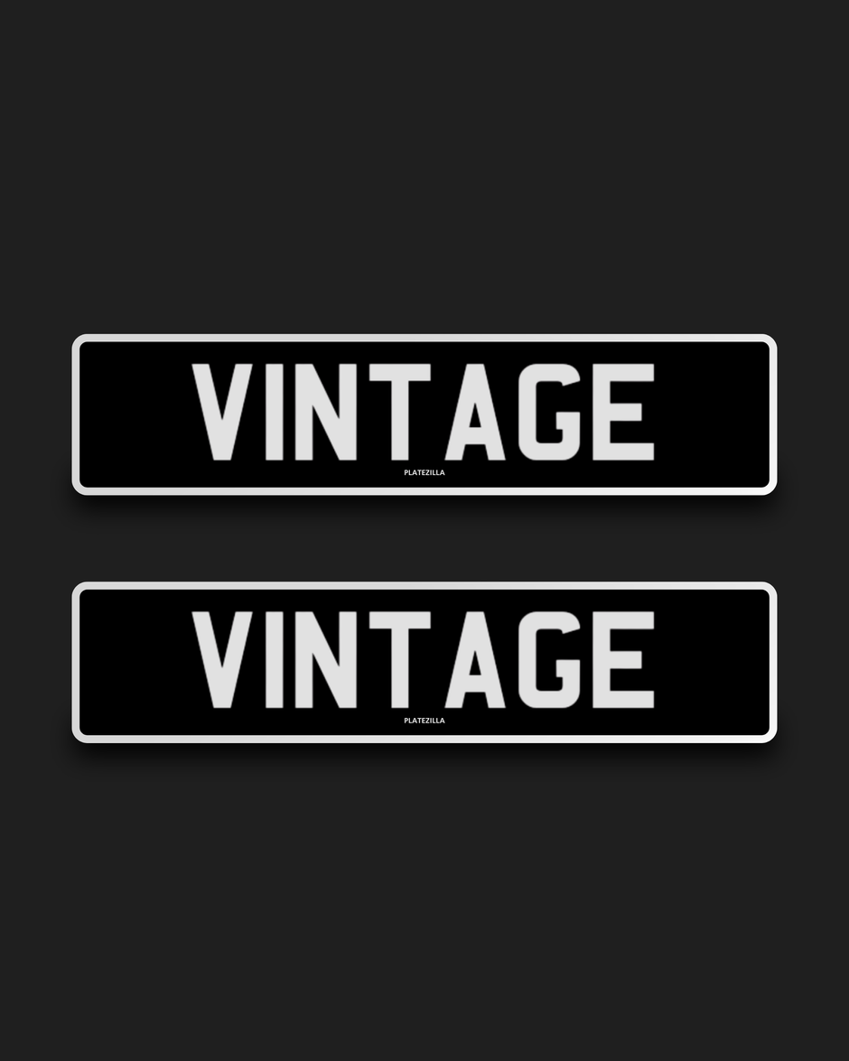 Vintage Metal Pressed Plates