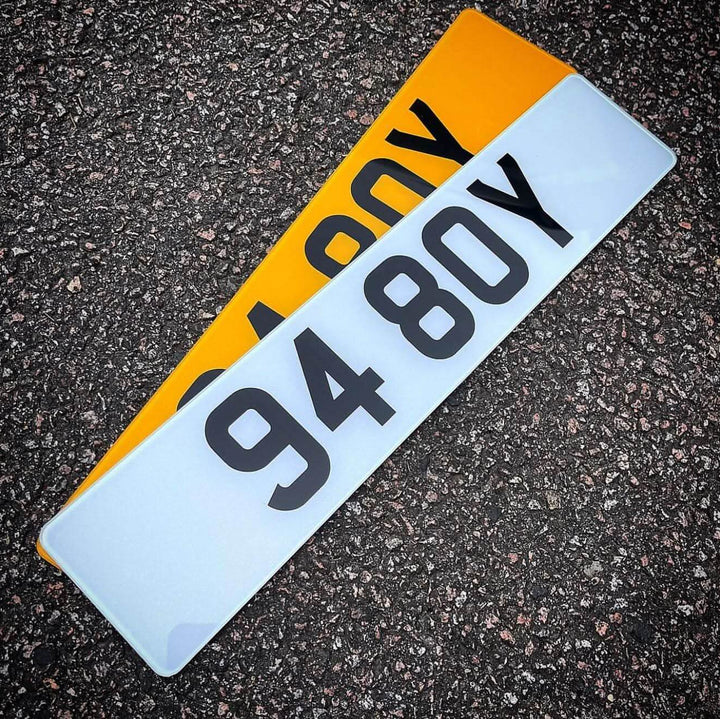 Standard UK Plates
