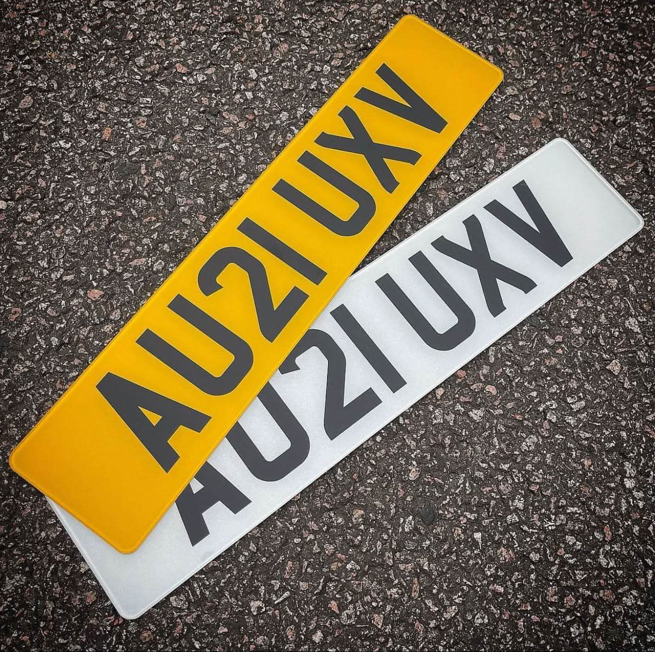 Standard UK Plates