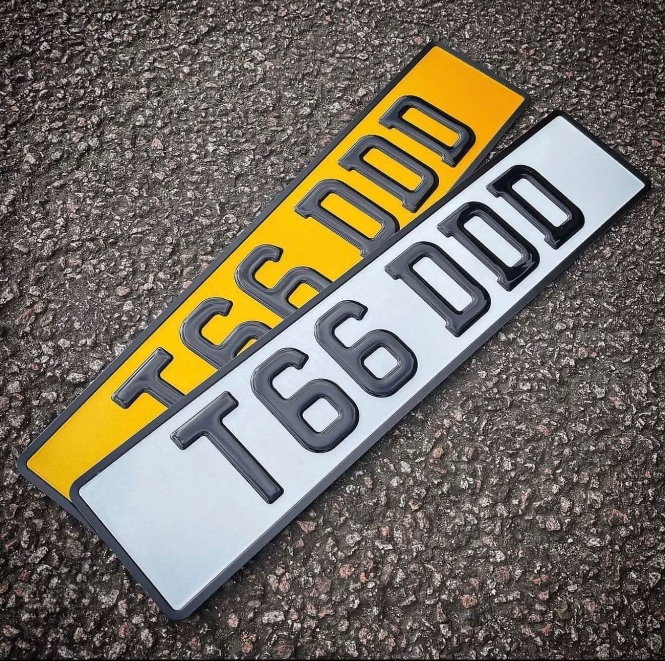 3D & 4D anti-theft metal plates