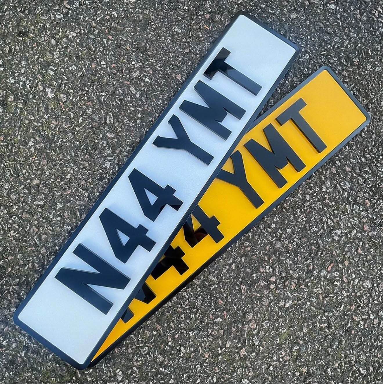 3D & 4D anti-theft metal plates