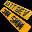 4D MATT BEVEL PLATES
