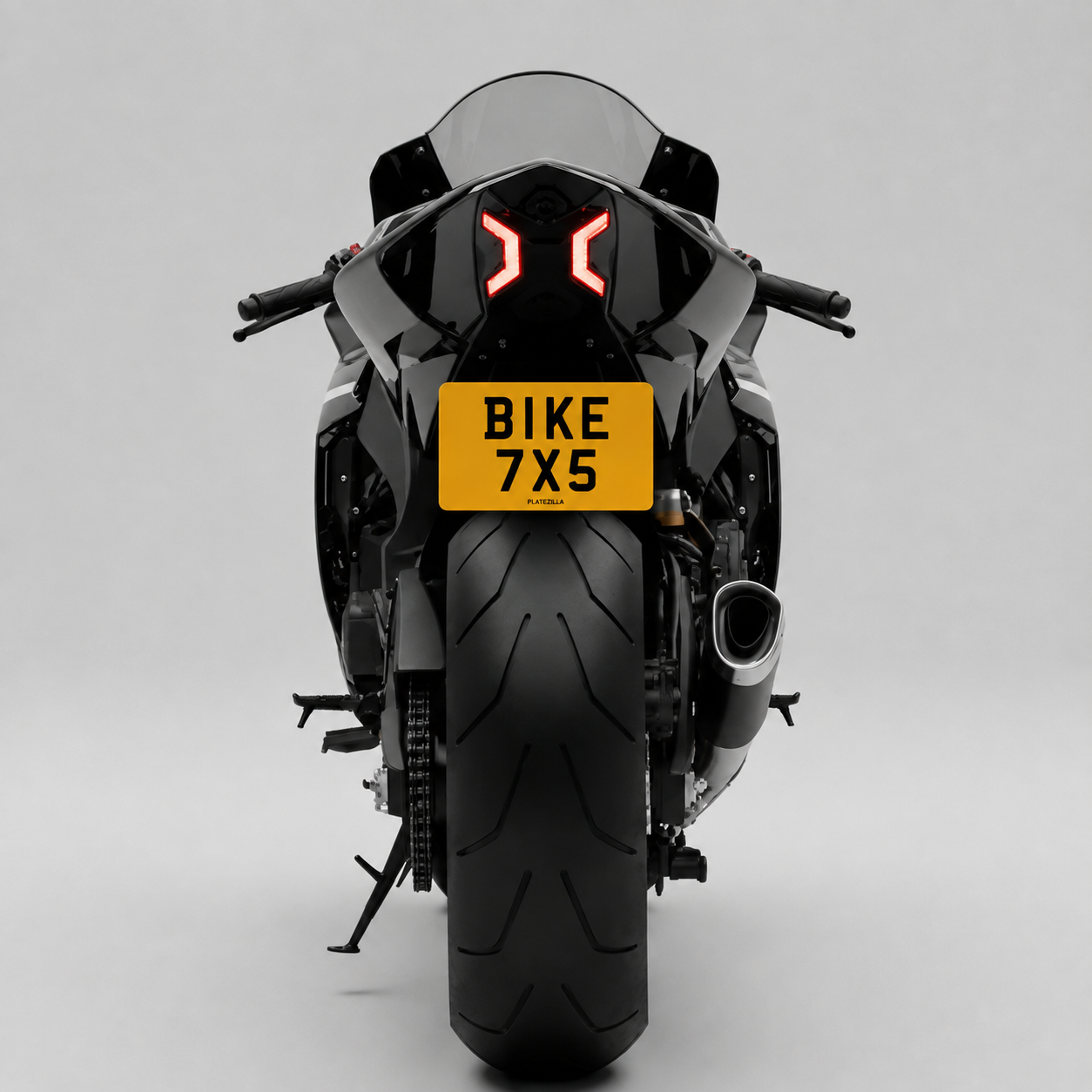 7X5 BIKE PLATES
