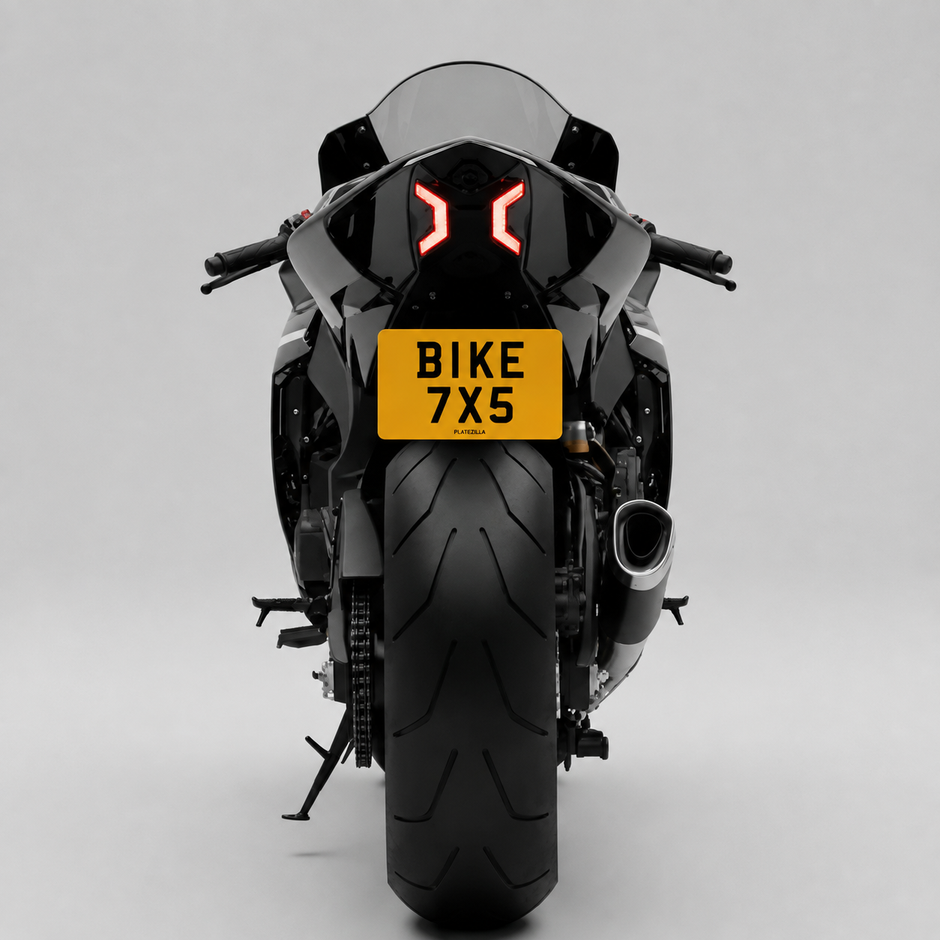 7X5 BIKE PLATES