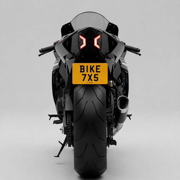 7X5 BIKE PLATES