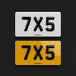7X5 BIKE PLATES