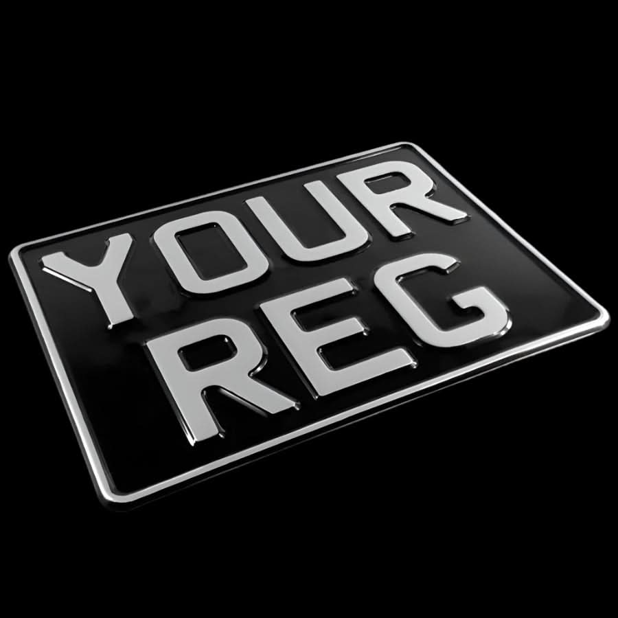 Mini Vintage Metal Pressed Plate bike