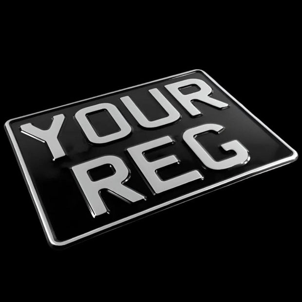 Mini Vintage Metal Pressed Plate bike