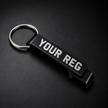Custom Reg bottle opener keyring