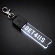 Personalised LED Number Plate Keyring