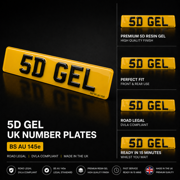 5D GEL PLATES