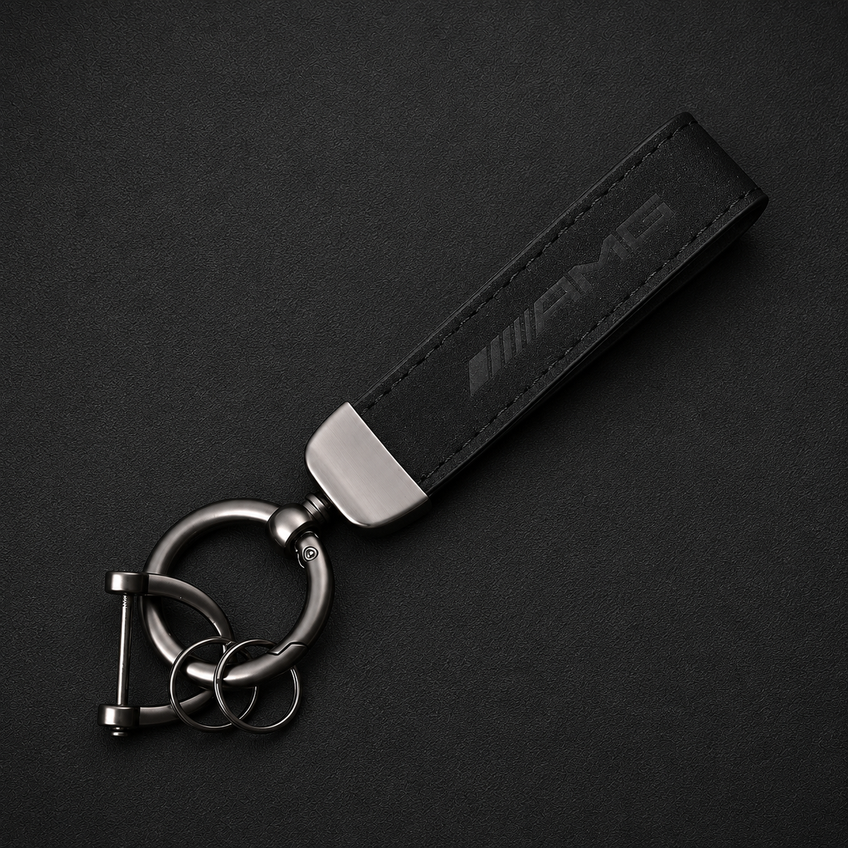 Mercedes AMG Leather Keyring