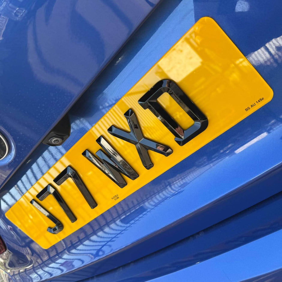 4D GLOSS BEVEL PLATES