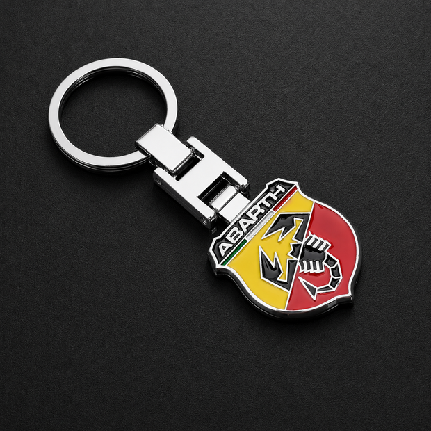 Abarth Scorpion Shield Keyring