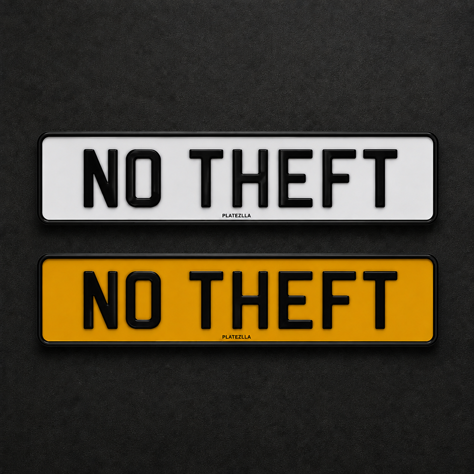3D & 4D ANTI-THEFT METAL PLATES