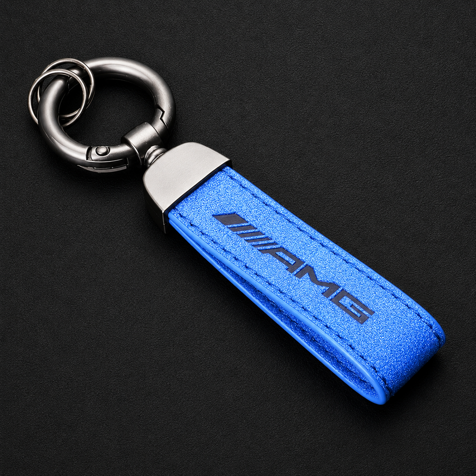 Mercedes AMG Leather Keyring