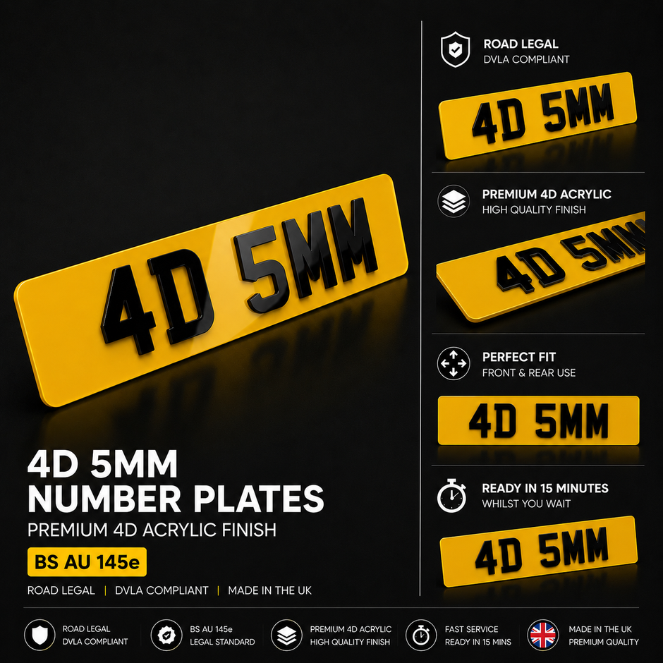 4D ACRYLIC PLATES