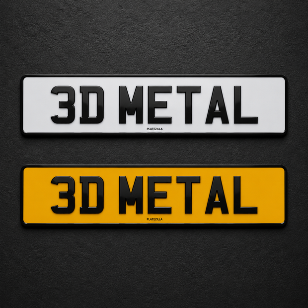 3D METAL PRESSED PLATES
