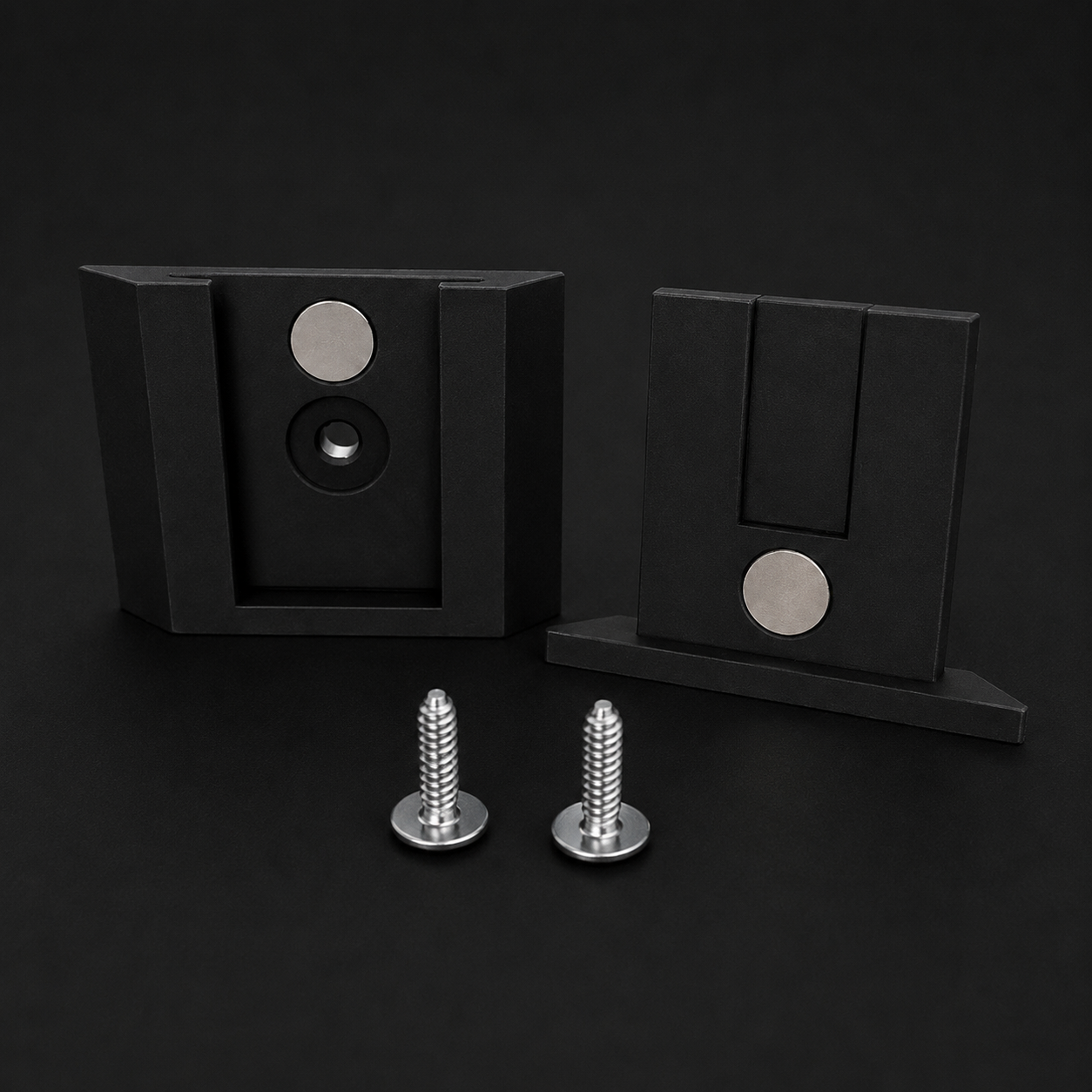MAGNETIC SECURE CLIP PLATE HOLDERS
