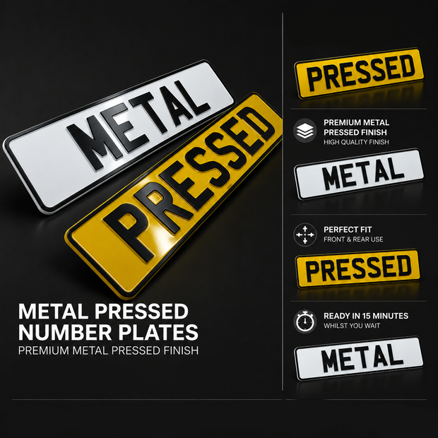 3D METAL PRESSED PLATES