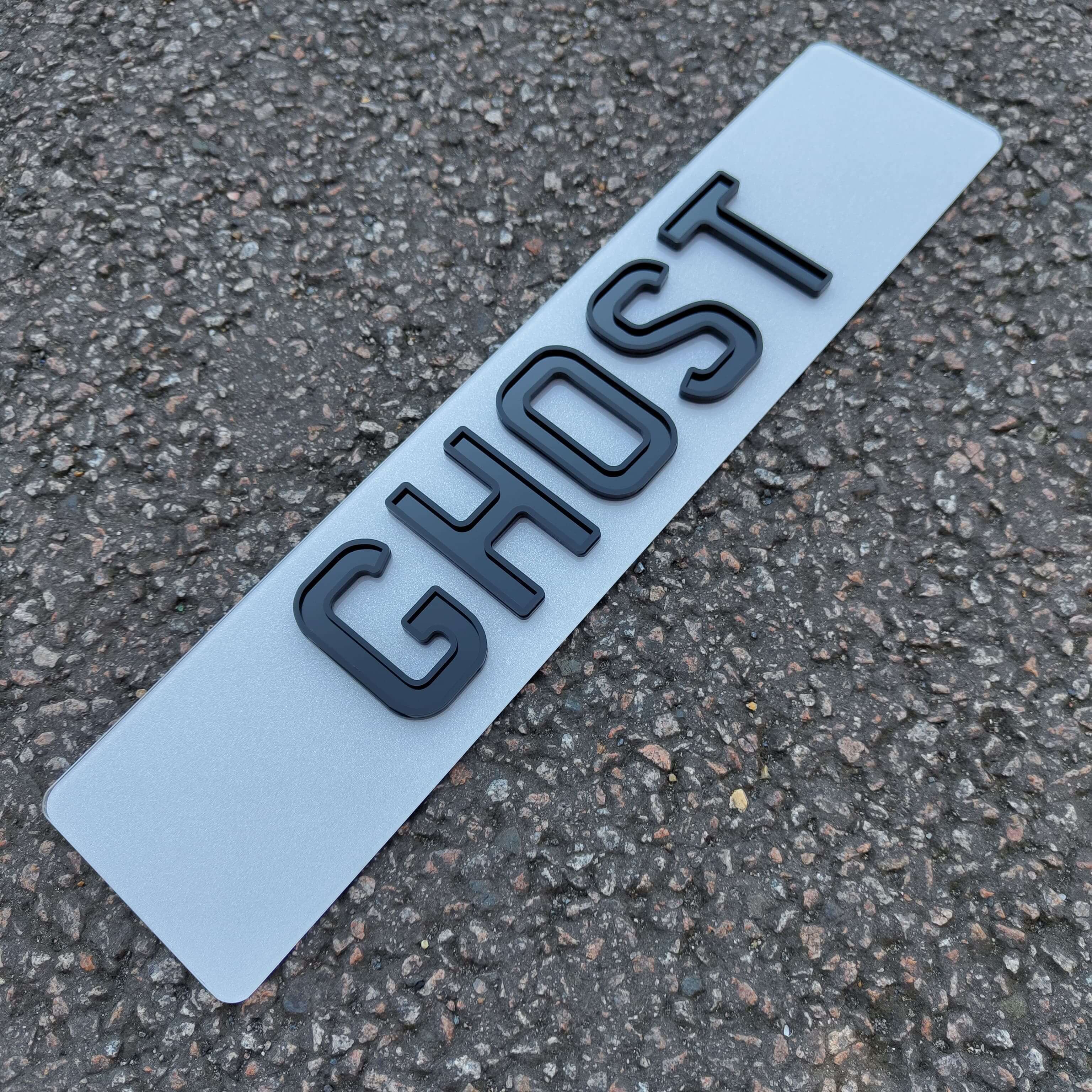 4D Ghost Acrylic Plates