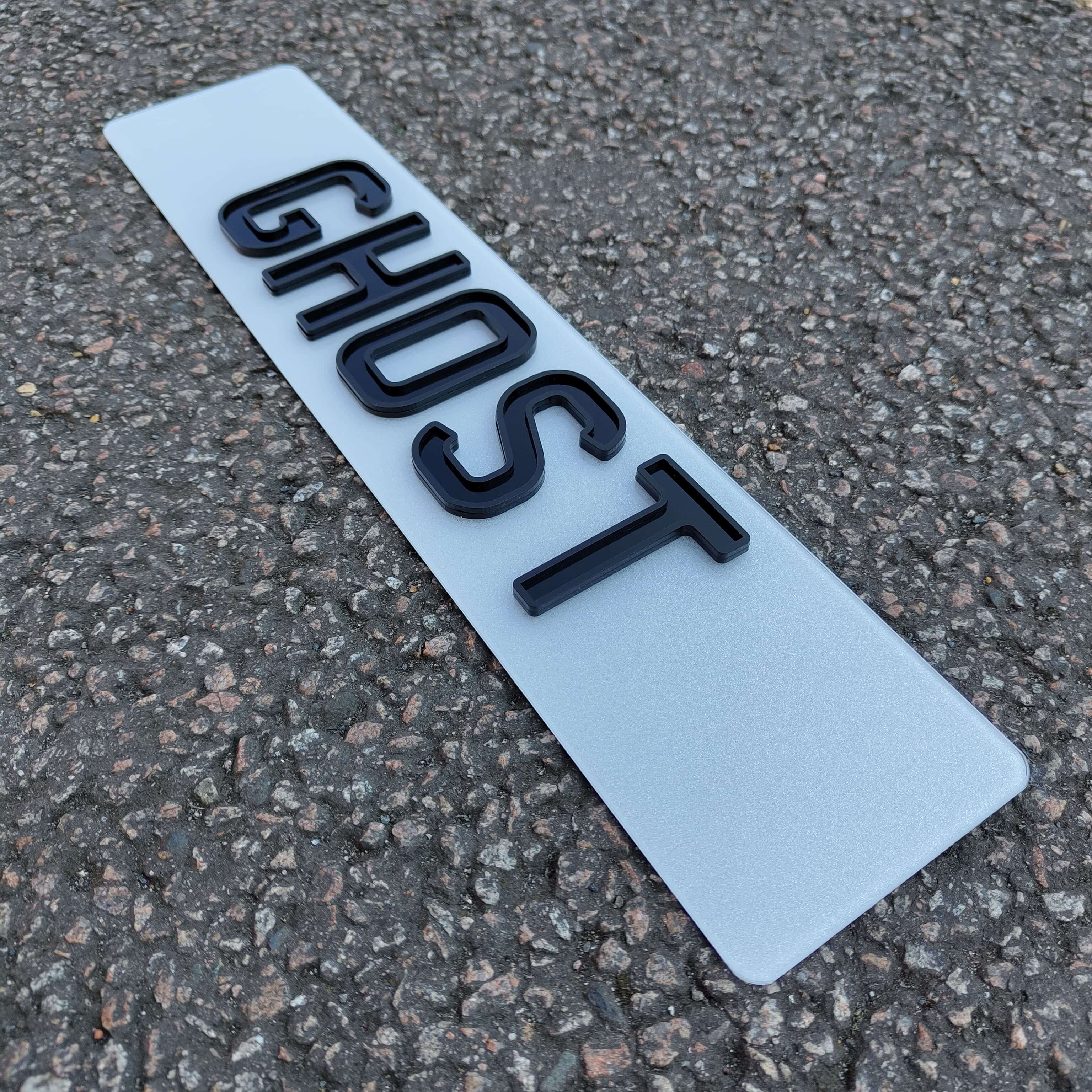 4D Ghost Acrylic Plates