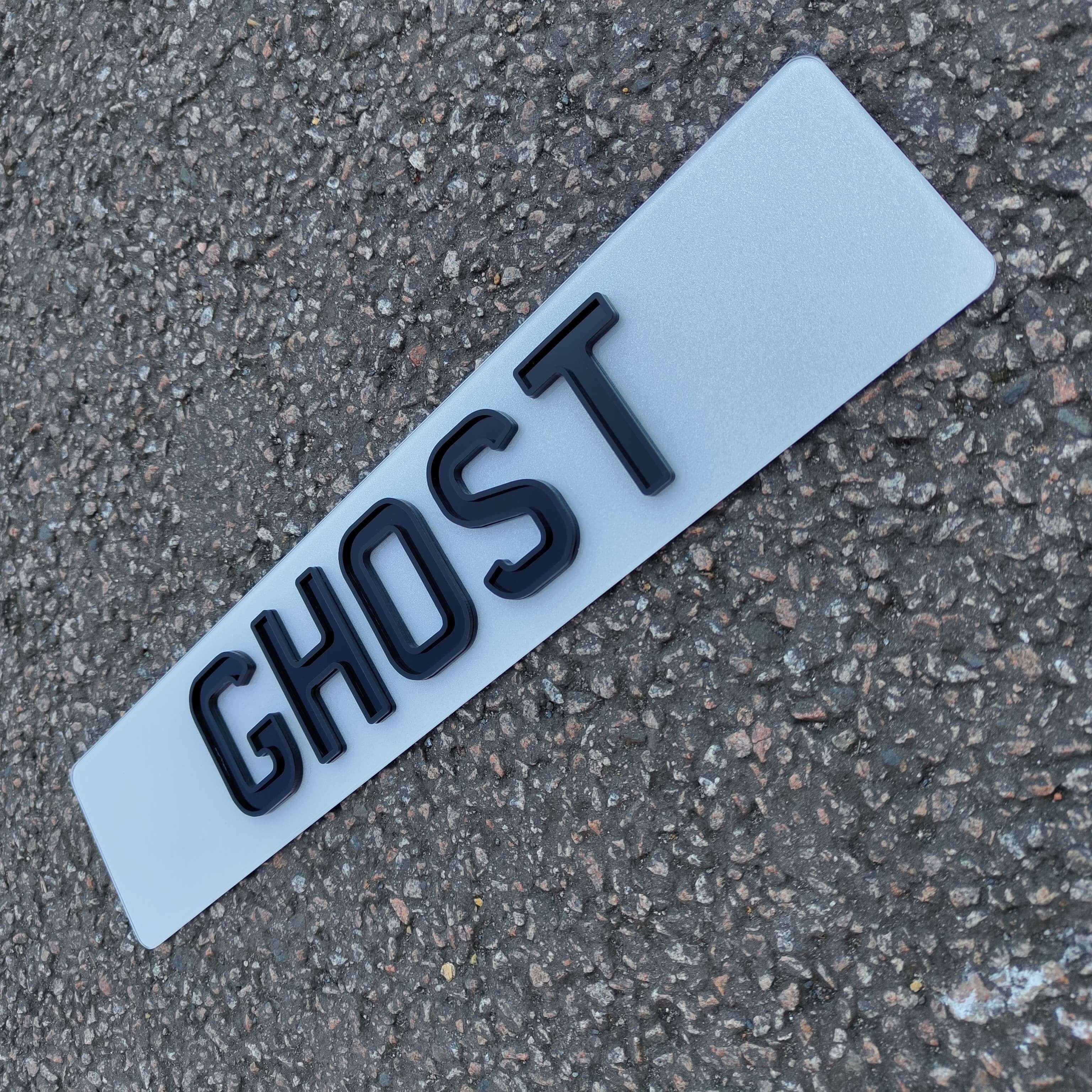 4D Ghost Acrylic Plates