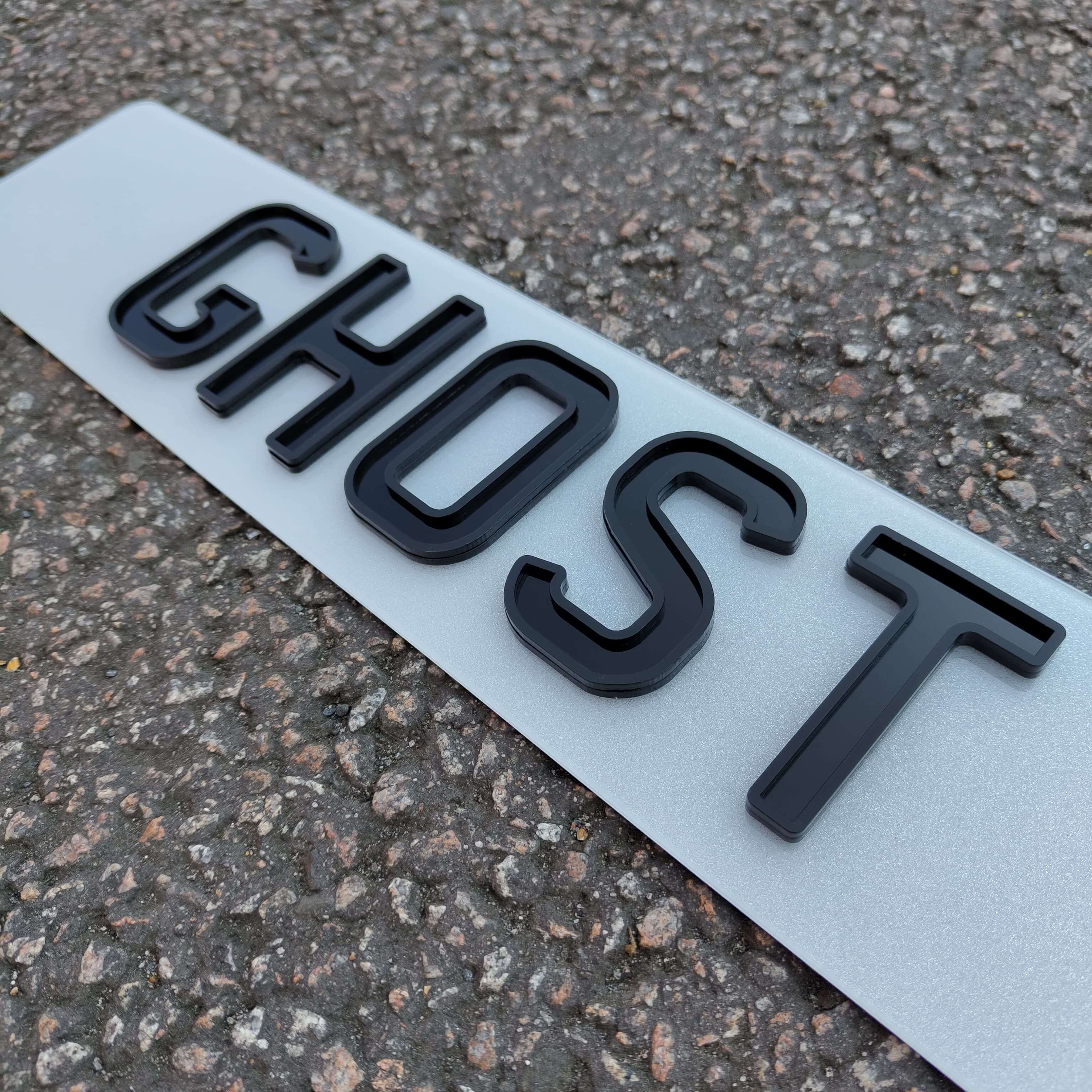 4D Ghost Acrylic Plates