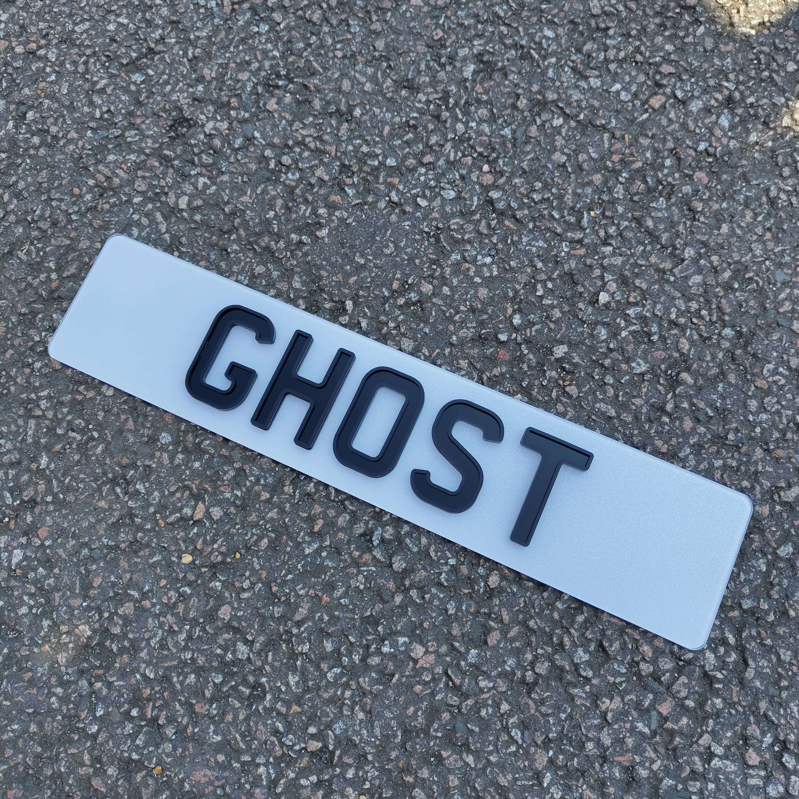 4D Ghost Acrylic Plates