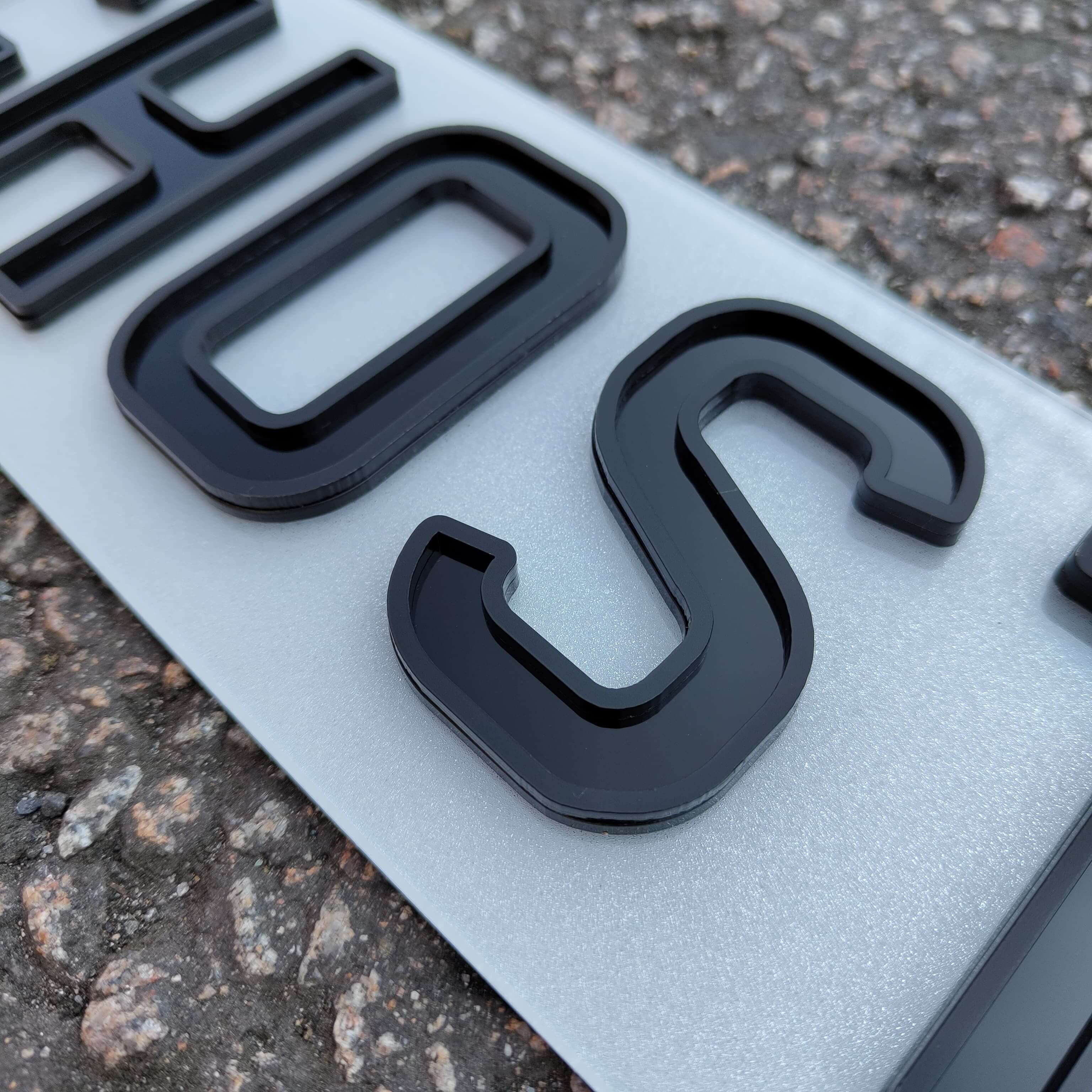 4D Ghost Acrylic Plates