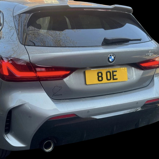 MAGNETIC REMOVABLE NUMBER PLATE KIT