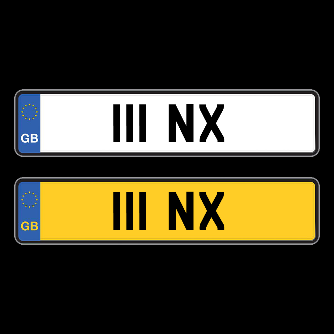 Private Registration Plates-111 NX-Plate Zilla