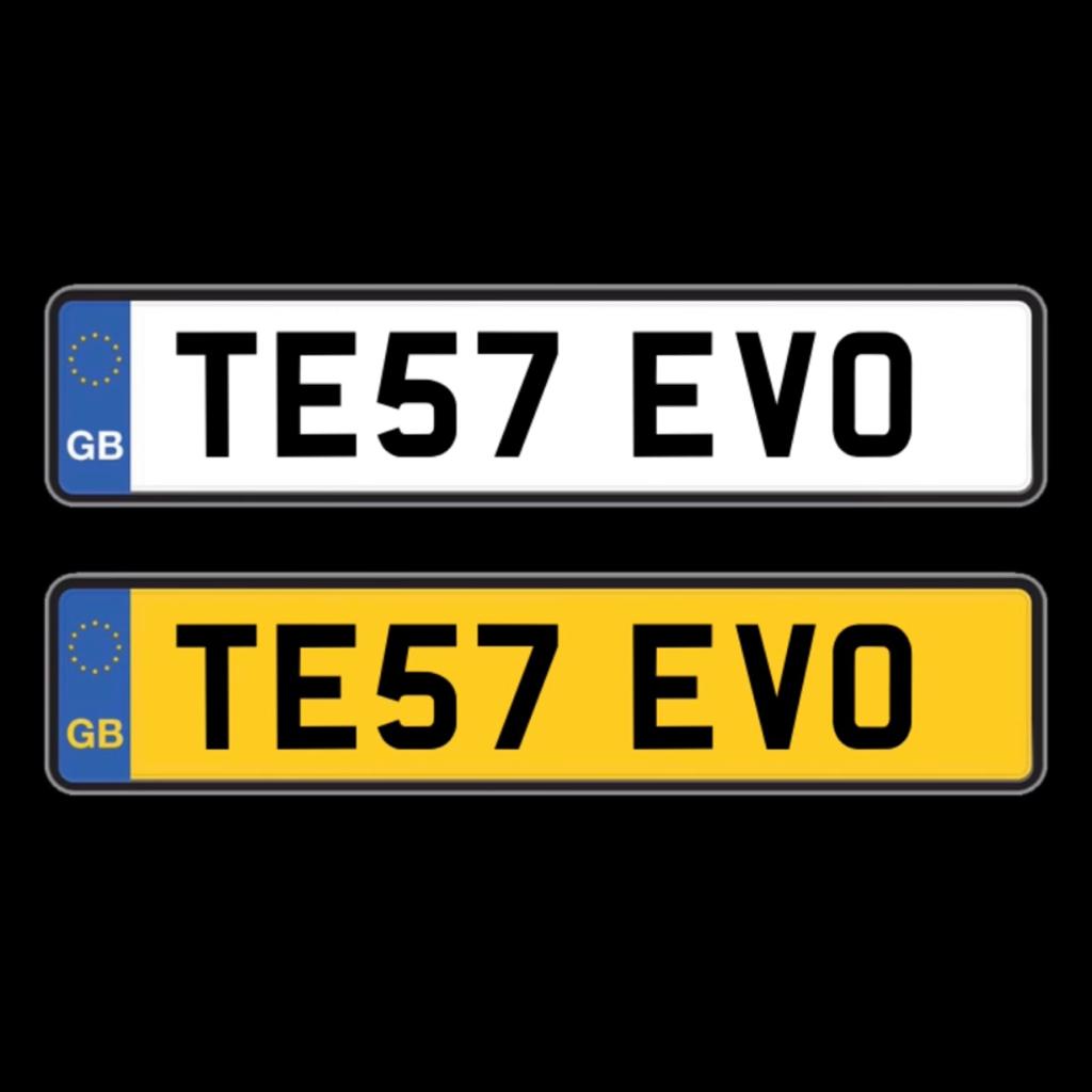 Number plate For sale 