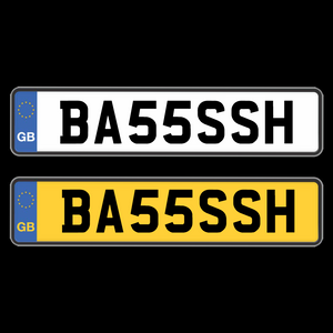 Personlised Number Plates