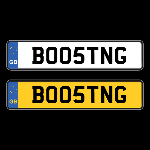   Number Plate - BOO5TNG (POA)-Plate Zilla