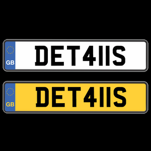 Number plate