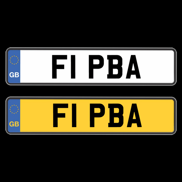  Private Registration Plates