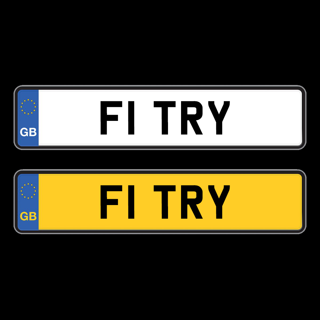 F1 TRY (POA)-Plate Zilla