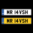 Best Number Plates - MR 14VSH-Plate Zilla