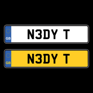 private number plates | N3DY T (POA)-Plate Zilla
