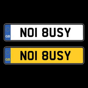 number plates | NO1 8USY (POA)-Plate Zilla