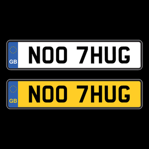 Number Plates | NOO 7HUG-Plate Zilla