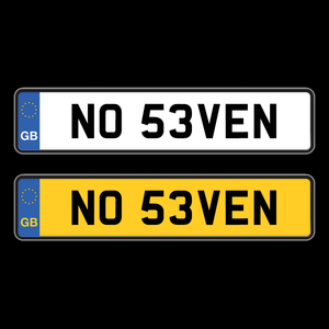 number plates | NO 53VEN (POA)-Plate Zilla