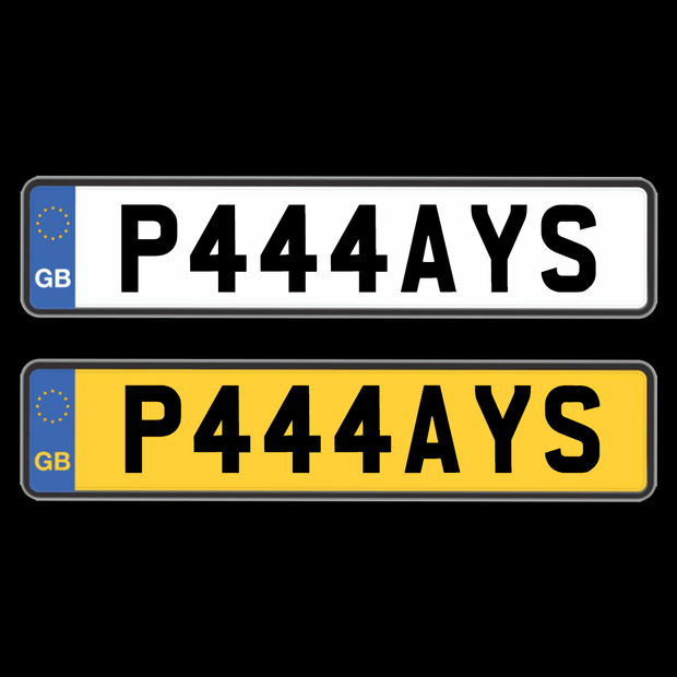number plates 