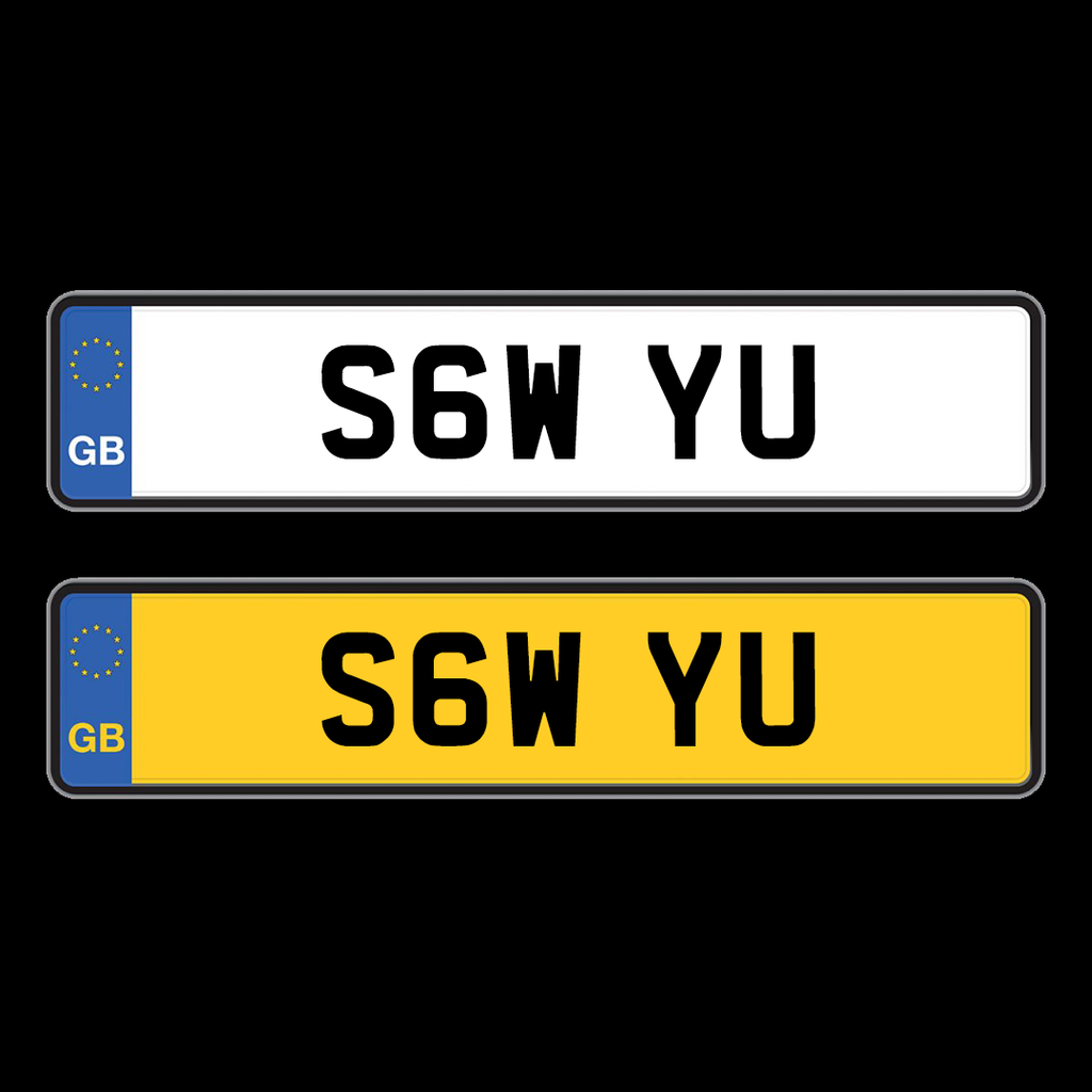 private number plates | S6W YU-Plate Zilla