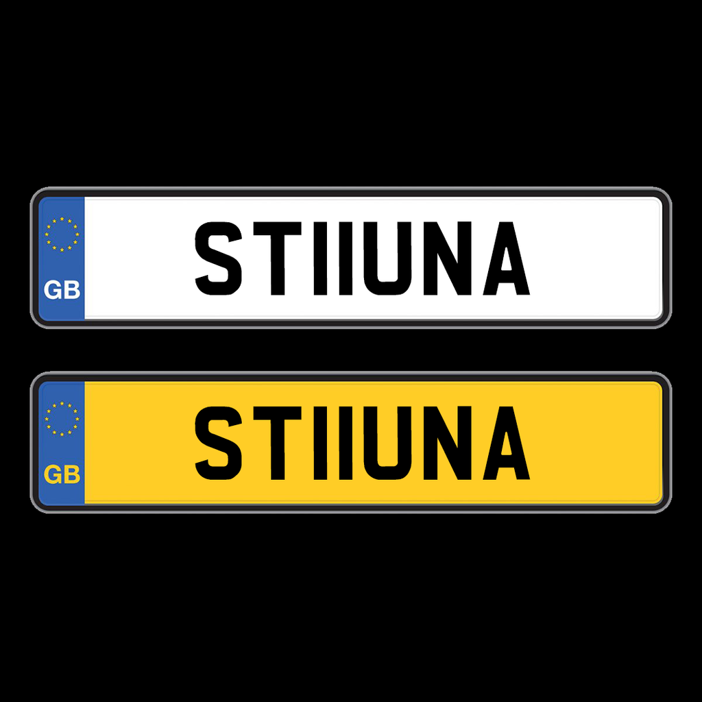 Number Plates Accessories | ST11UNA-Plate Zilla