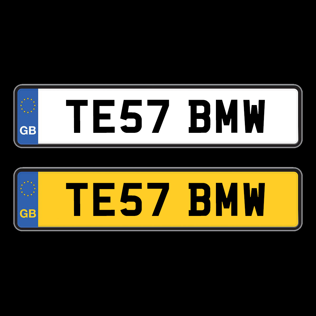 TE57 BMW-Plate Zilla