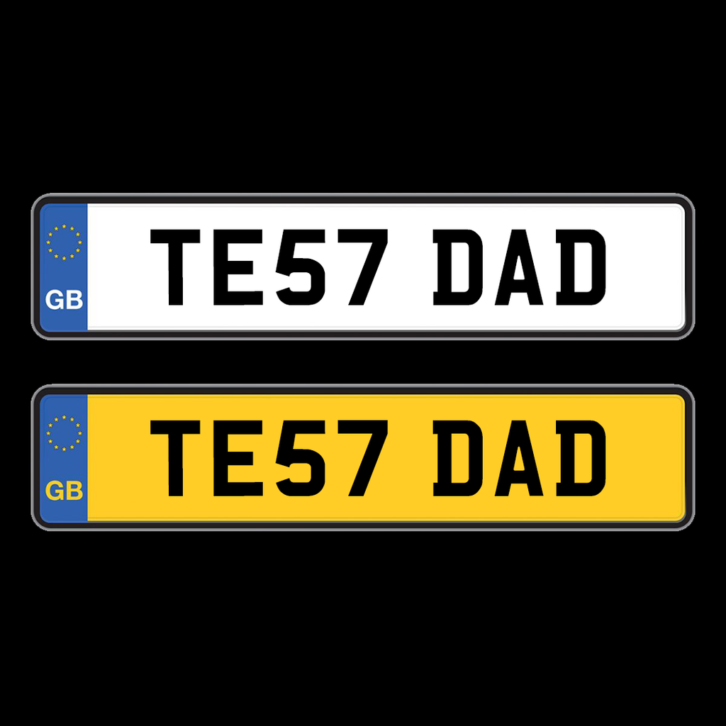 Number Plates | Plate Zilla ,TE57 DAD-Plate Zilla