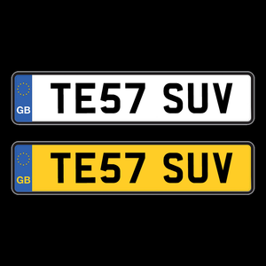 Number Plates | Plate Zilla | TE57 SUV-Plate Zilla