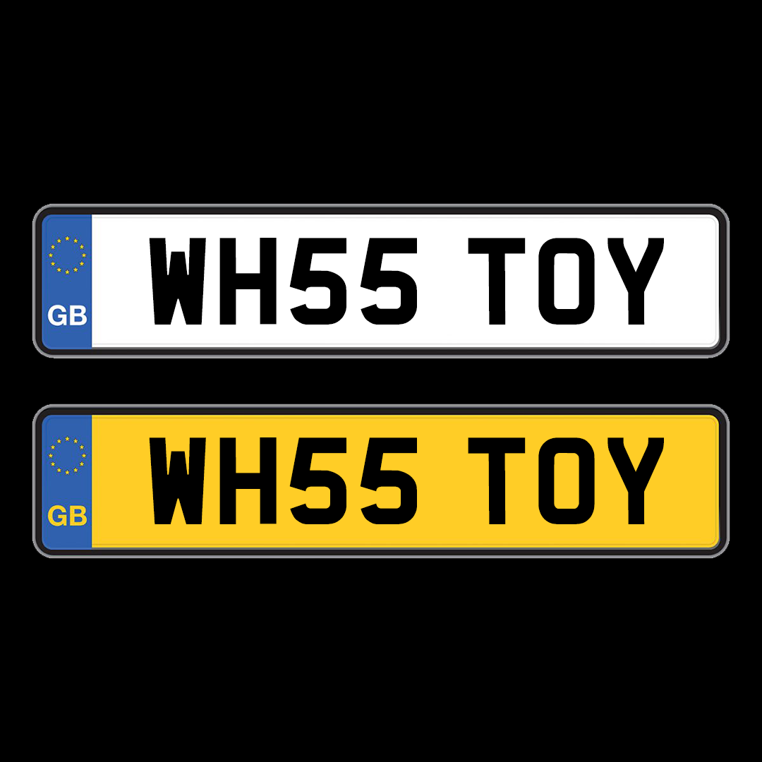Number Plate Accessories  | WH55 TOY-Plate Zilla